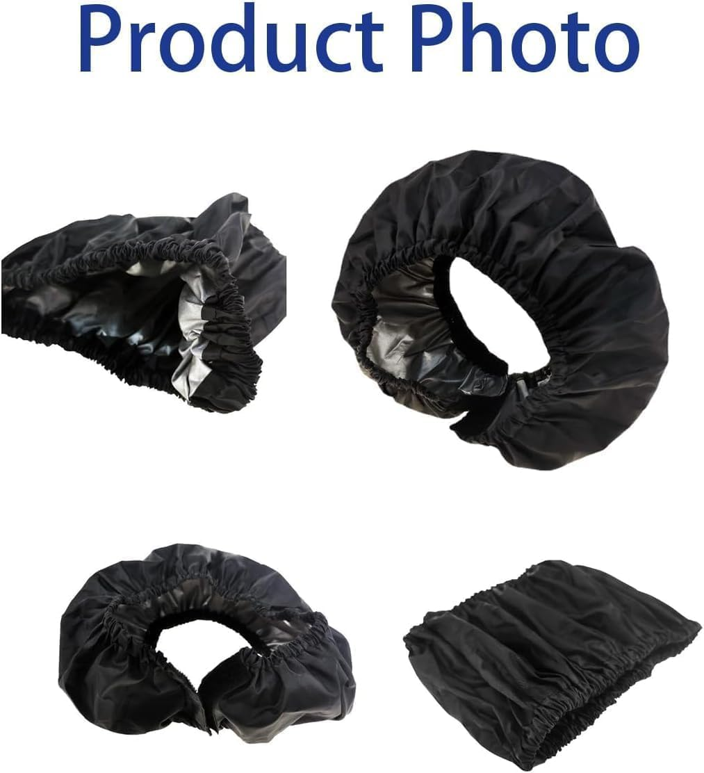 Stroller Wheel Cover Protector, 2Pcs Dust and Stain Resistant Tyre Covers for Pram and Wheelchair,Wheelchair Protector Stroller Dust Cover, Pushchair Wheel Covers Stain Dust Resistant Tire Protectors image number 1