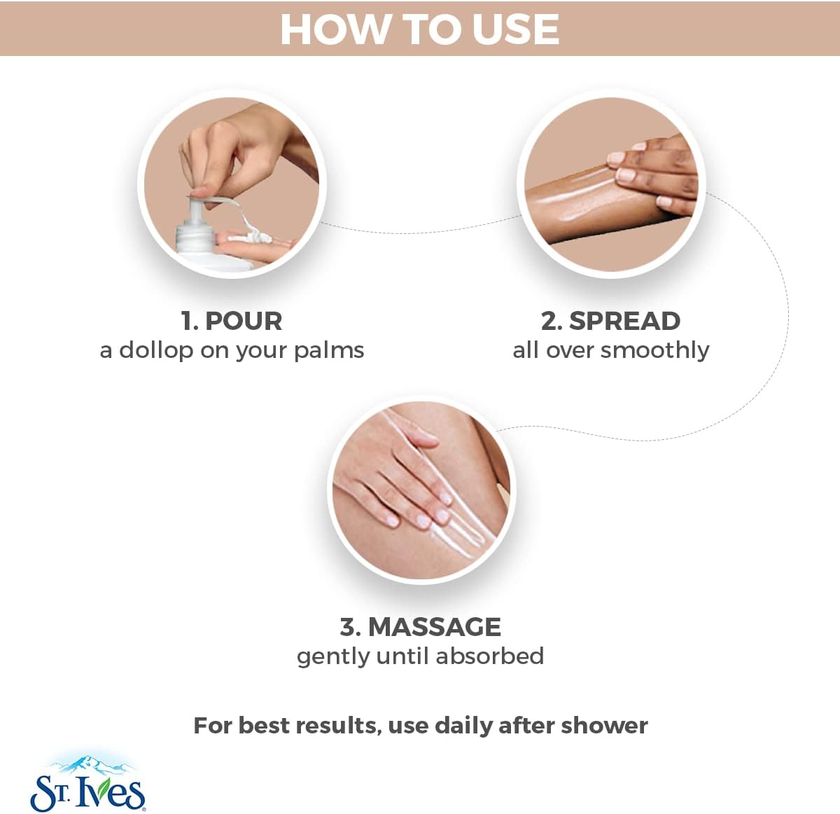 St. Ives Soothing Oatmeal & Shea Butter Body Lotion, 621Ml image number 6