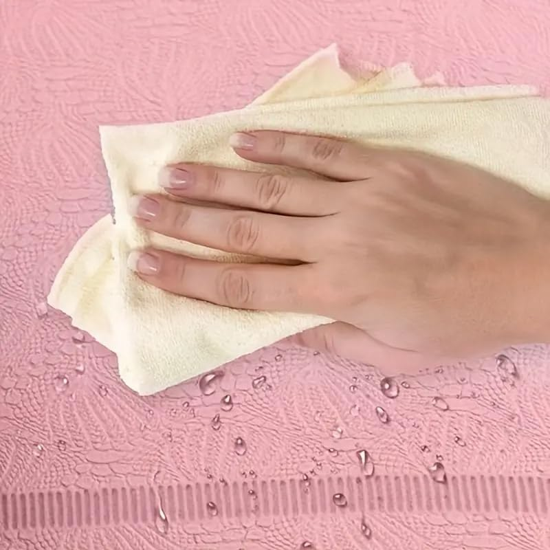 AIMALL Jump Rope Mat, 49.6X23.6 Inch Eco-Friendly TPE Soundproof and Shock Absorbing Mat for Indoor Yoga and Fitness Activities - Grey image number 5