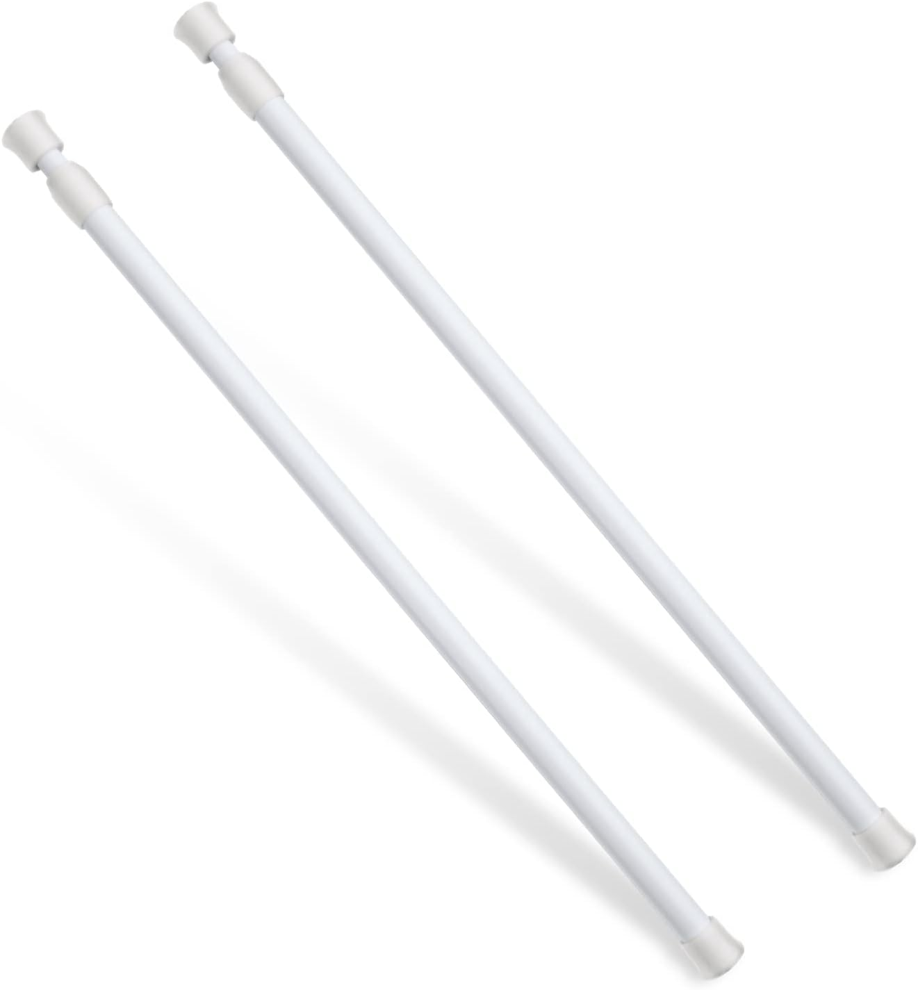 2Pcs Window Bars Security, Adjustable Sliding Door Guard Window Lock Bar Fixed Window Stopper Guard Door Security Devices Window Guards for Children Enhanced Child Safety (White) image number 6