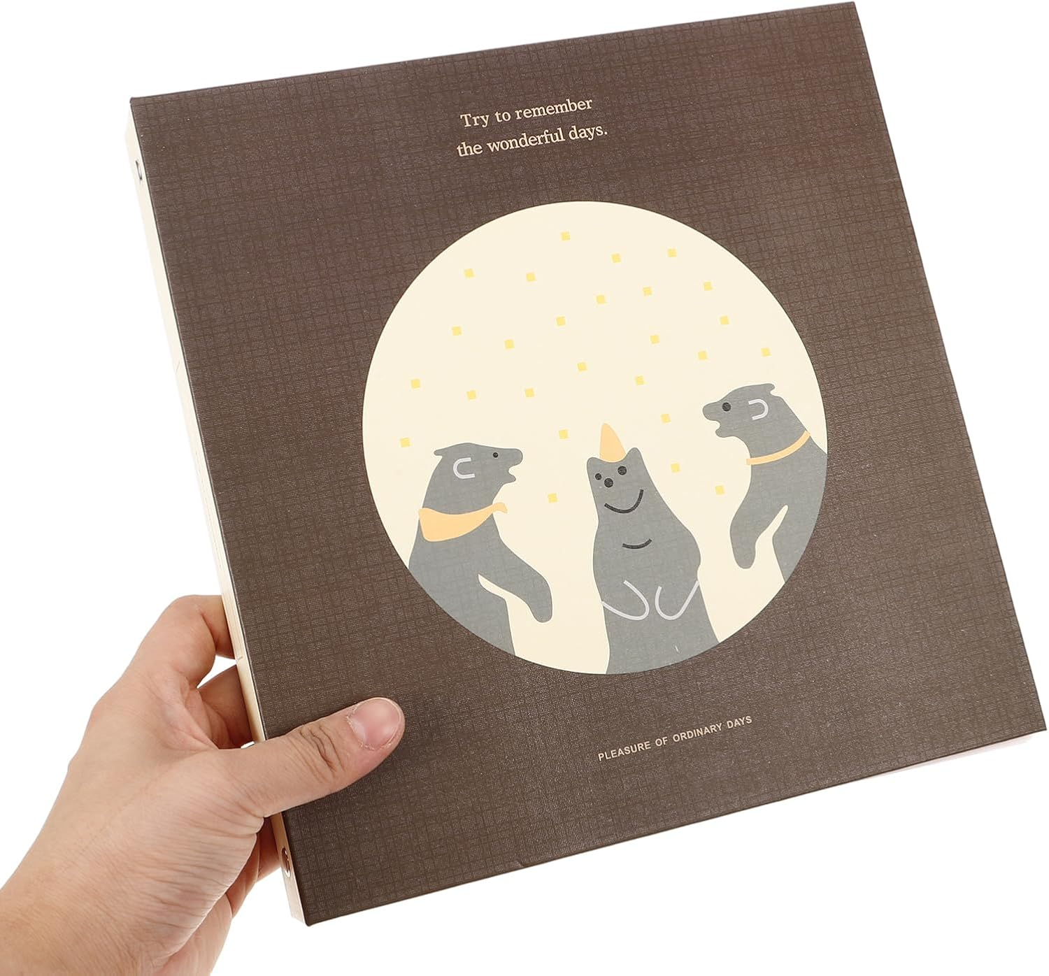 Memory Photo Album Cute Keepsake Book for Milestones Durable Page Storage Album for Boy for Graduation Memories Adorable Design For