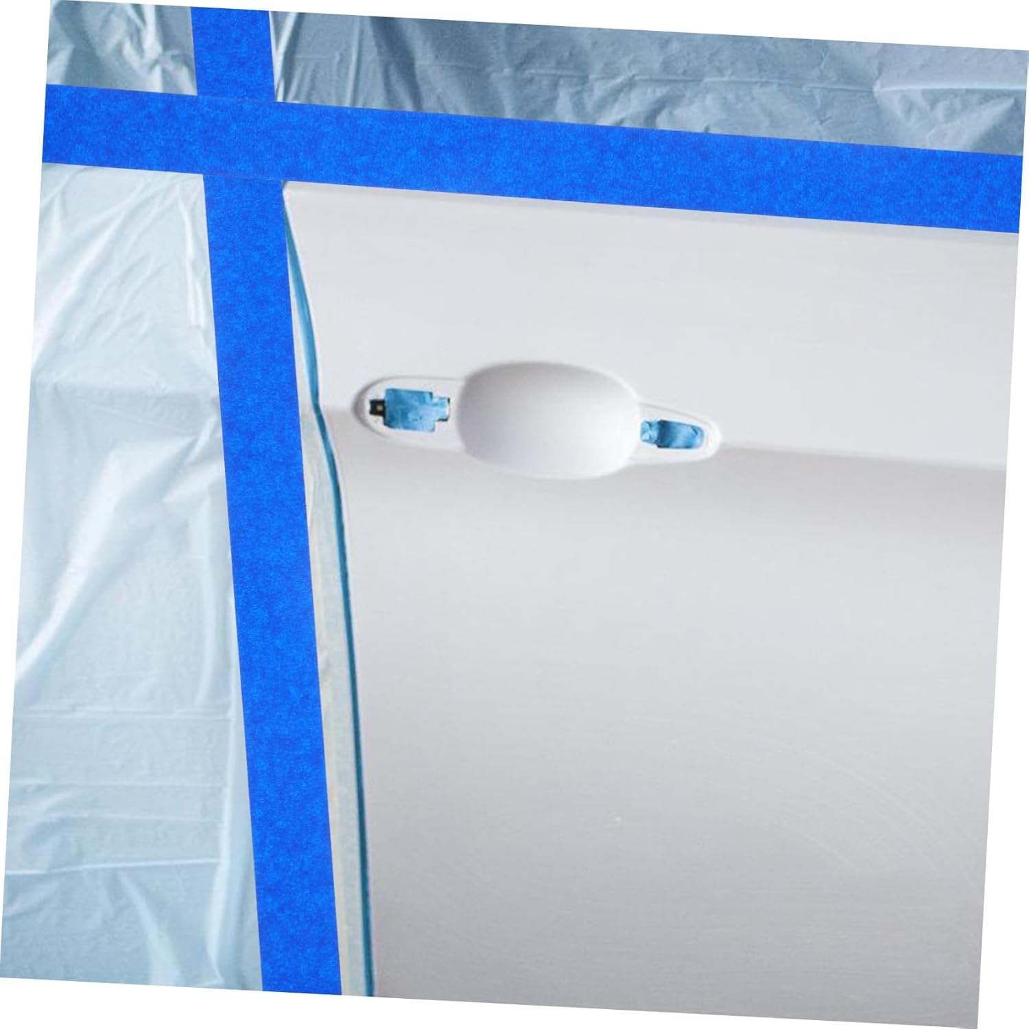 Flexible Crepe Paper Masking Tape 6 Rolls Painters Tape Adhesive Writable Surface Wall Painting image number 4