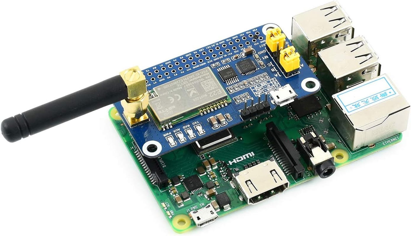 Waveshare SX1262 Lora HAT for Raspberry Pi Spread Spectrum Modulation Covers 915Mhz Frequency Band image number 5