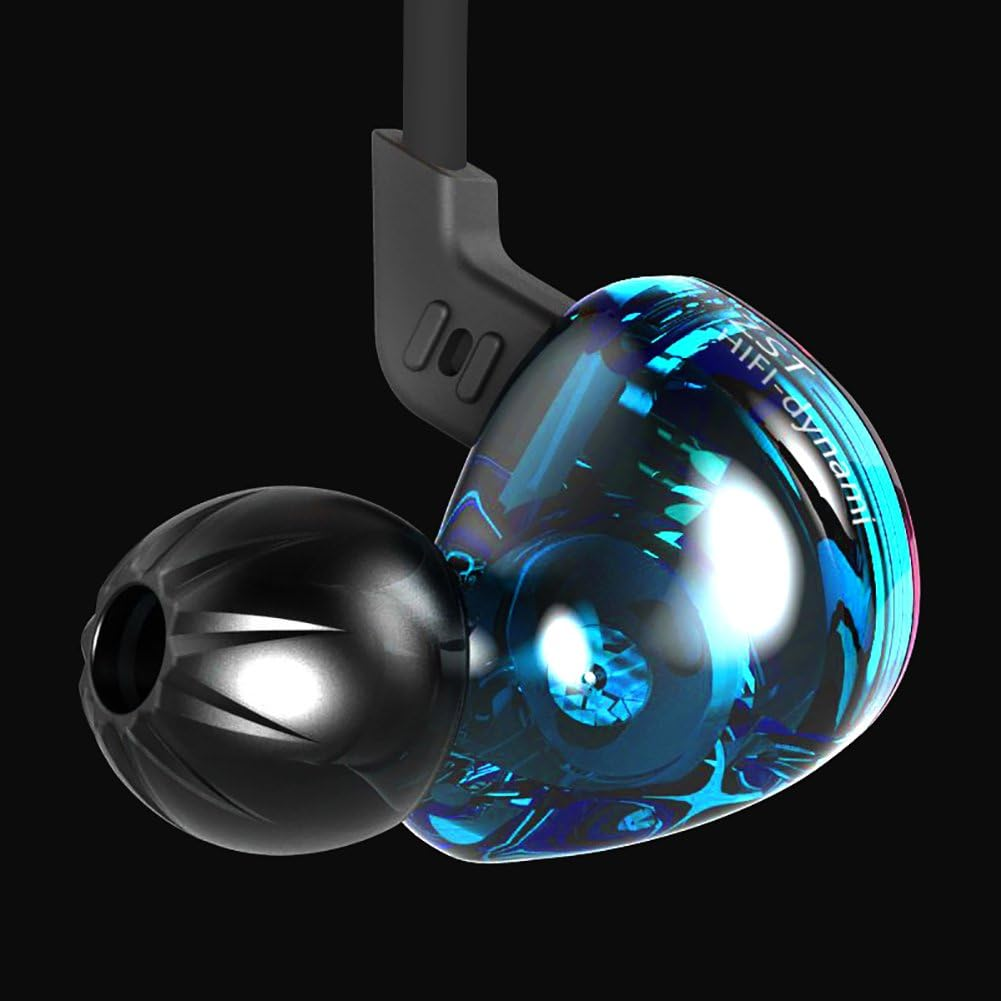 (Color without Mic) - KZ ZST Dynamic Hybrid Dual Driver In-Ear Headphones (Colour without Mic) image number 2