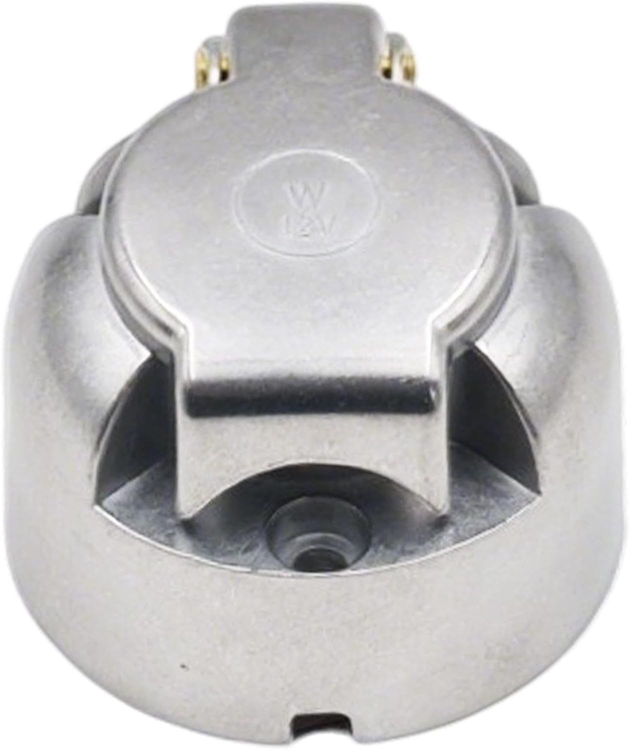 7 Pin Heavy Duty Trailer Connector Socket Heavy-Duty round Wiring Socket 12V Tow-Mg image number 1