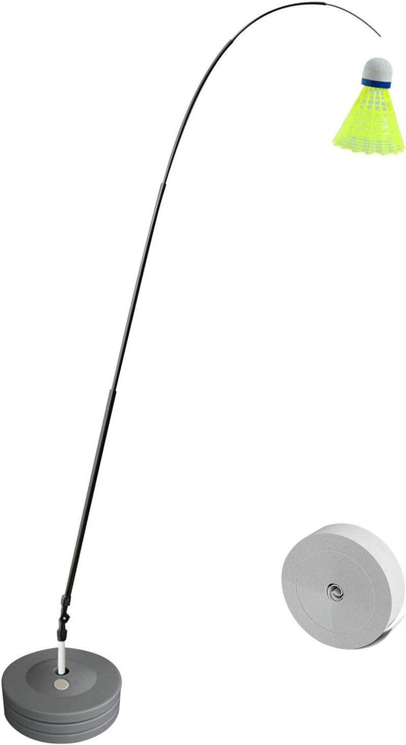 Zxpjkyu Sports Badminton Solo Exercise Equipment Portable Self-Practice Tool for Kids and Women