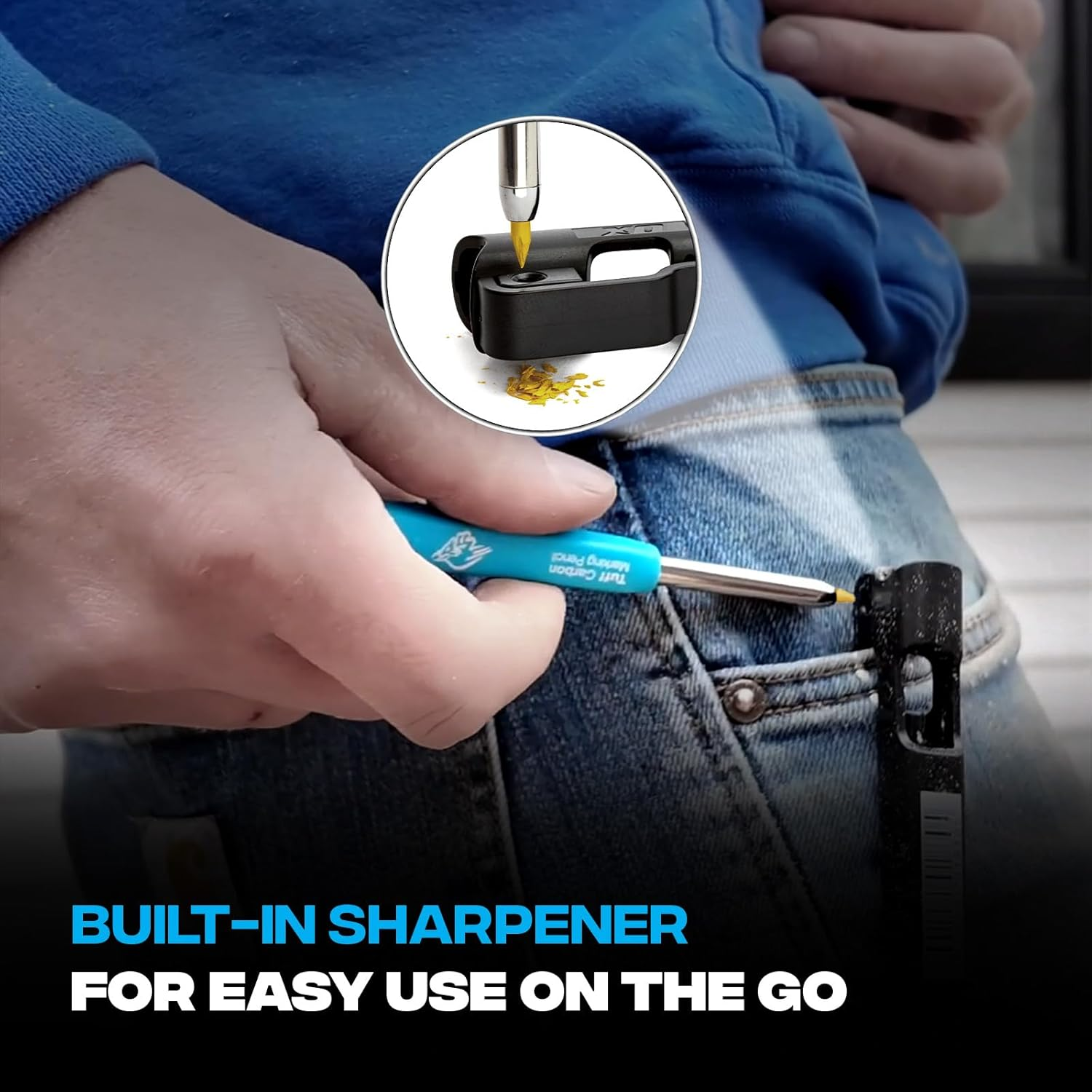 Ox Tuff Carbon Marking Pencil image number 4