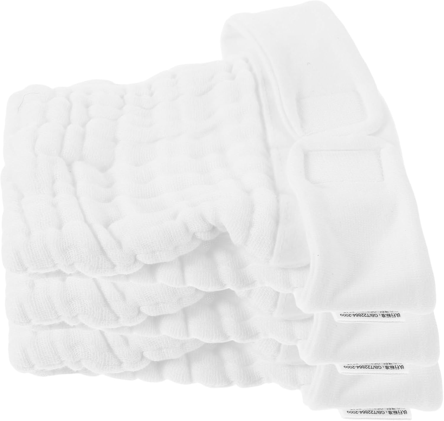 Healeved Cotton Newborn Diapers 3Pcs Baby Diaper Pants Washable Leak Prevention Soft Comfortable for Boys/Girls image number 1