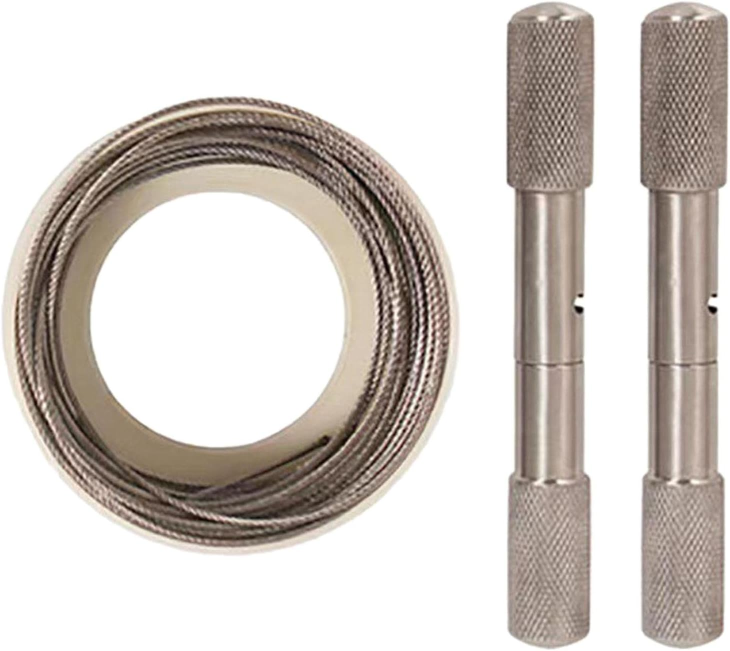 Amagogo Manual Camping Removal Wire Rope Dehorn Wire Saw Dehorning Saw Handles and Wire for Outdoor Backpacking Gear Calves image number 3