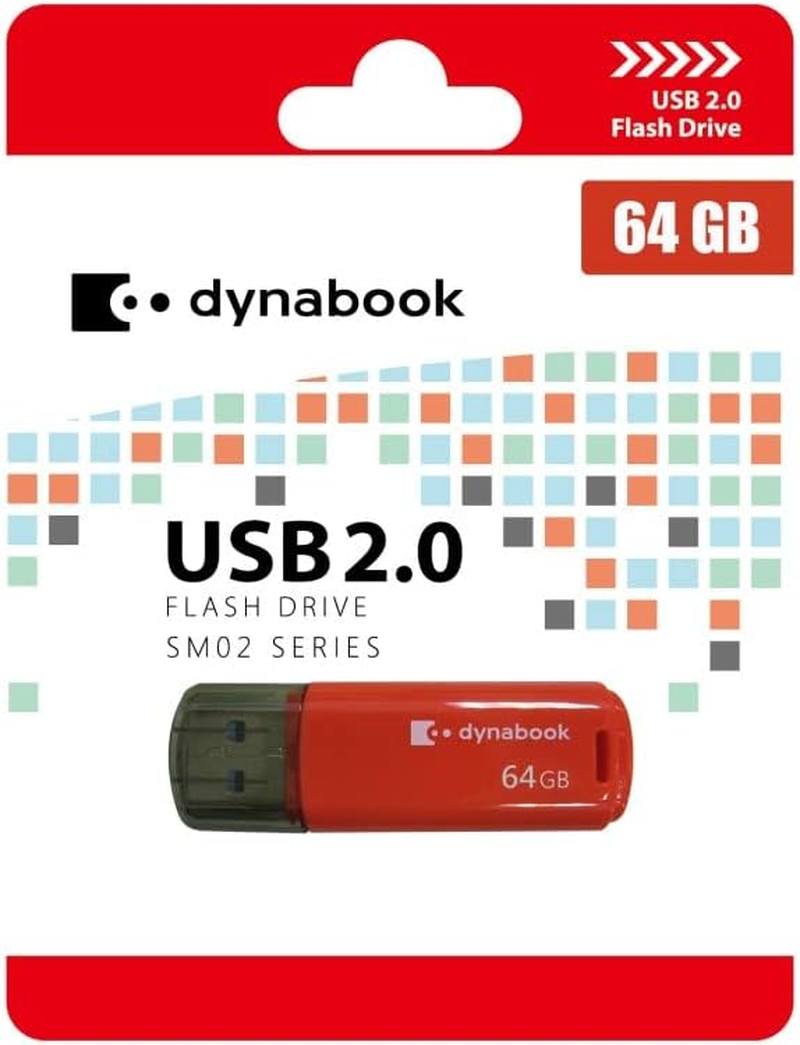 Dynabook Jumpdrive SM02 USB 2.0 Flash Drive, Capacity 64GB