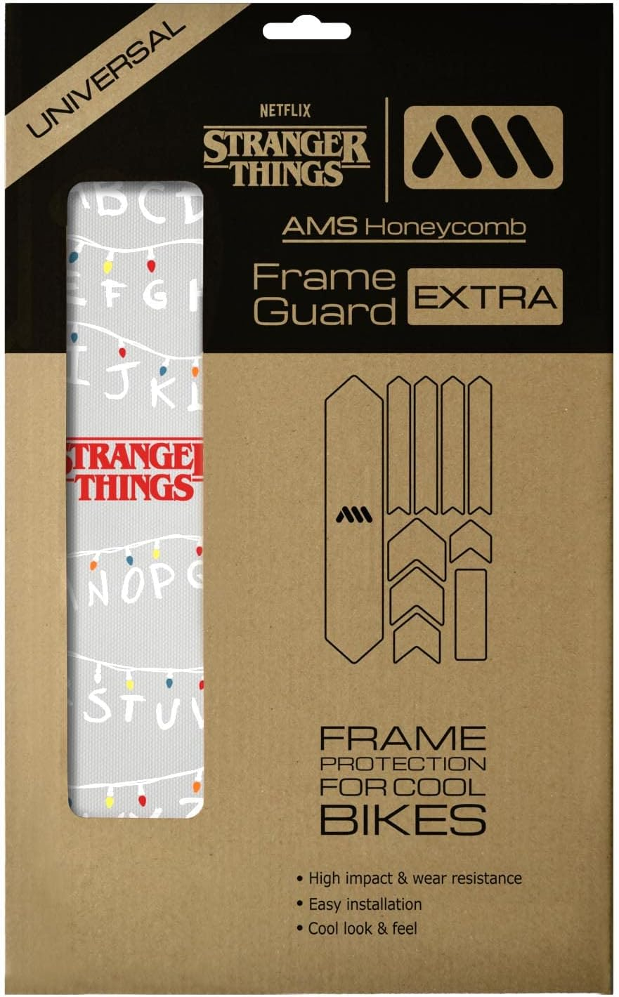 All Mountain Style AMS High Impact Frame Guard Extra Collaborations &ndash; Protects Your Bike from Scratches and Dings