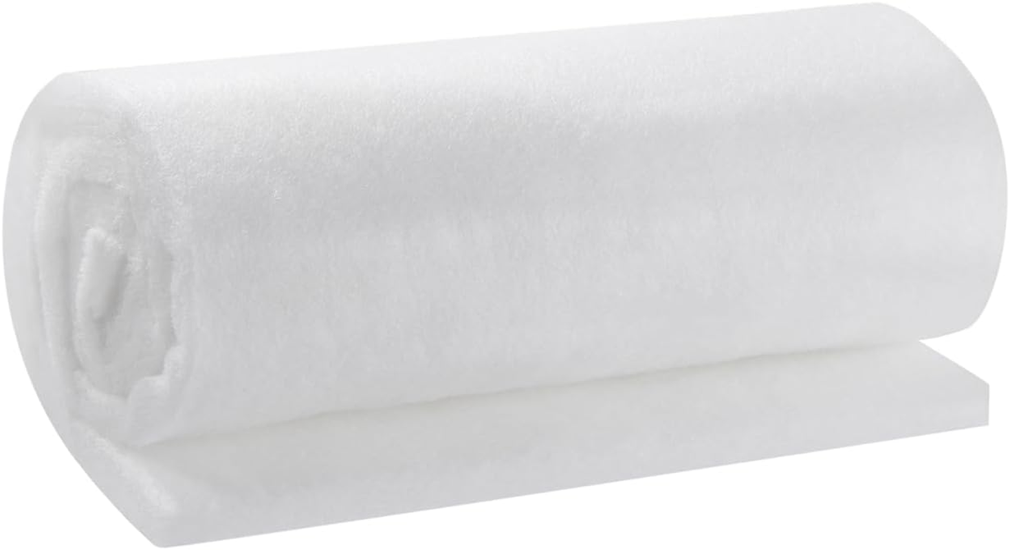 Garneck 20L Aquarium Filter Floss and Sponge Pad Set - Fish Tank Filter Media for Optimal Filtration 1M X 30Cm for Freshwater and Saltwater Aquariums