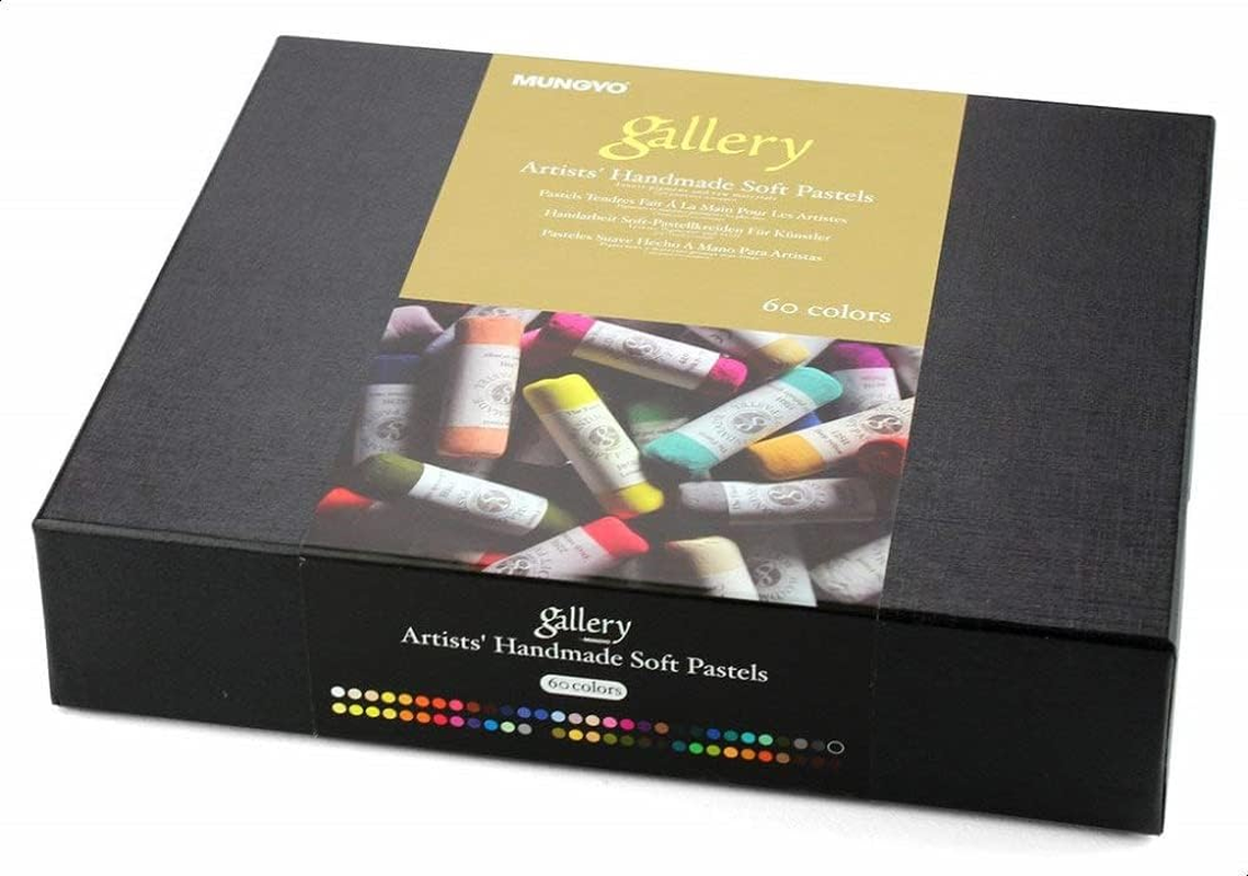 Honsell Gallery Artists' 4400030 Handmade Soft Pastels, Set of 30, Hand-Rolled Pastels in Artist Quality, Soft Consistency
