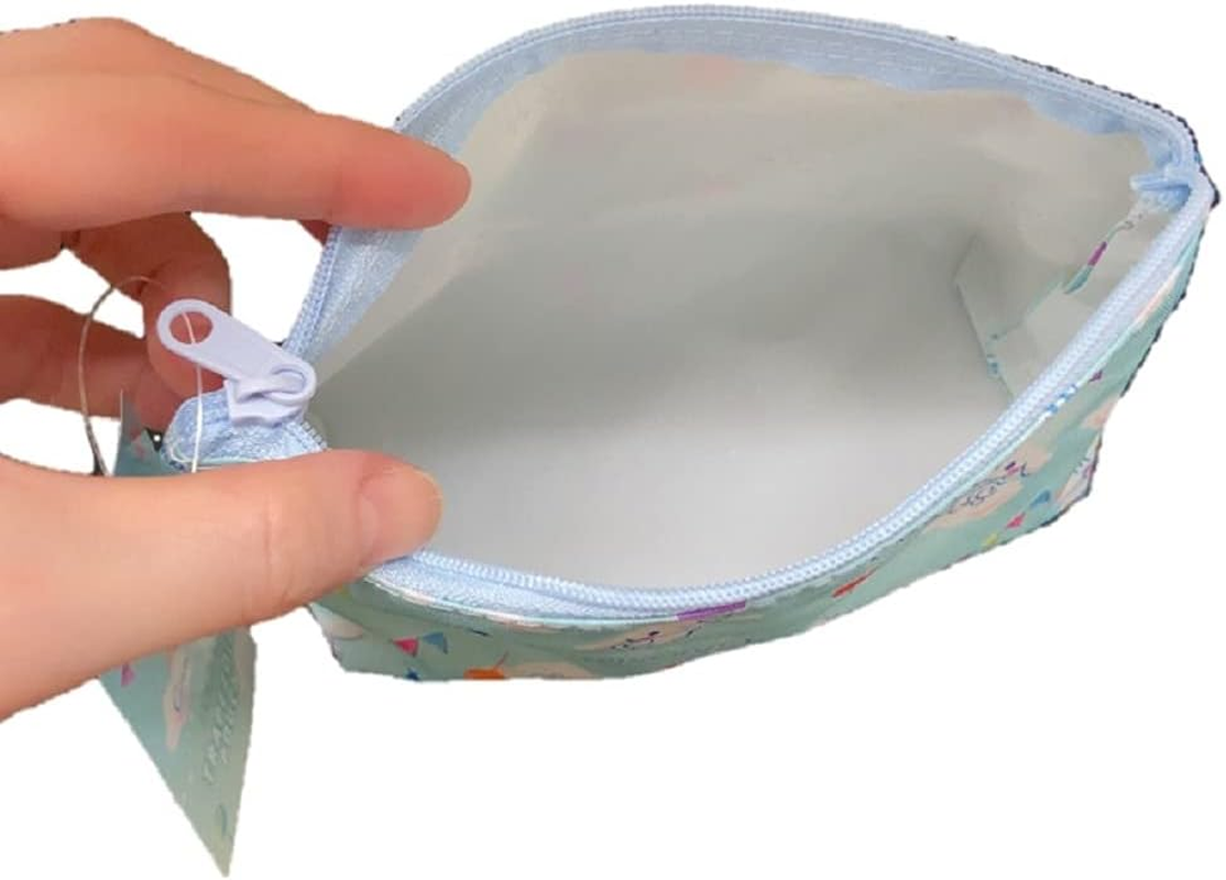 Sanrio Cinnamoroll Boat Type Cosmetics Pouch Bag (Sky), Sky Blue image number 1