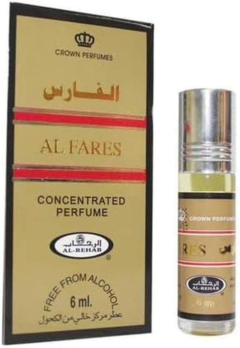 NEW Al Fares by Perfumes Concentrated Perfume, 6Ml, Long-Lasting Attar