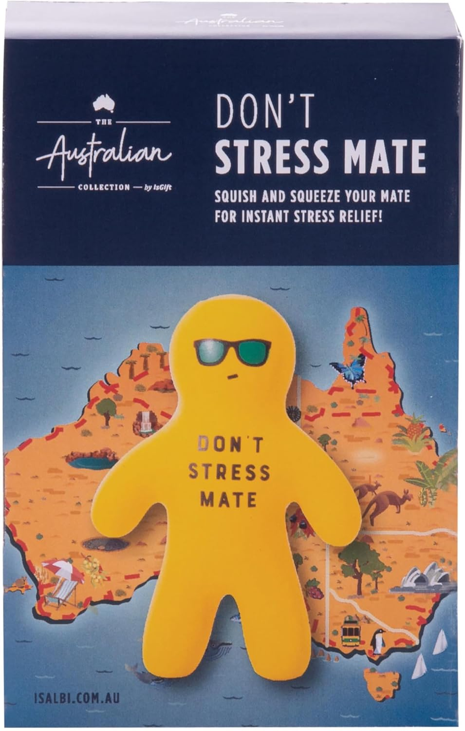 IS Gift Don'T Stress Mate, Yellow