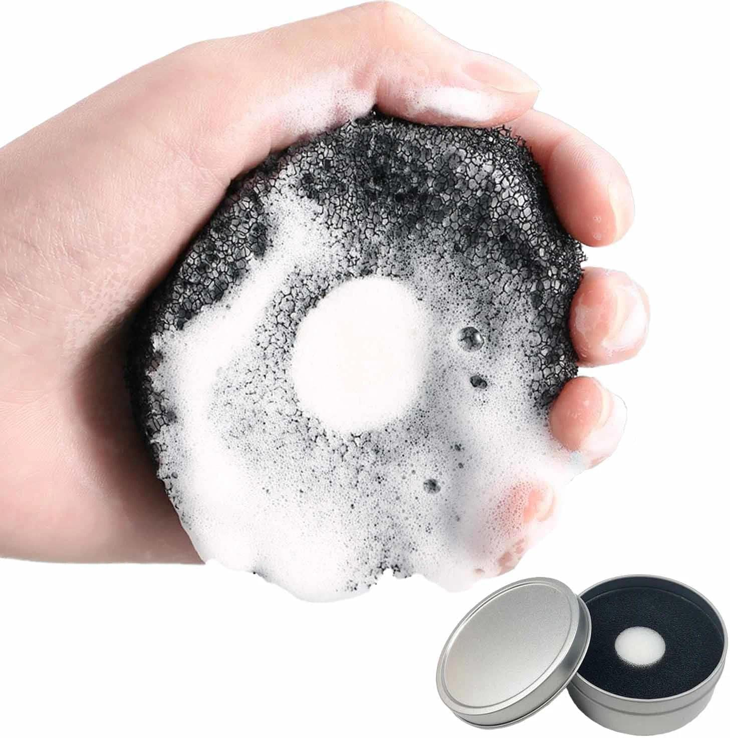 1 Piece Makeup Brush Cleaning Box with Colour Removal Sponge - Chemical Free Dry Cleaner for Quick Brush Care, Reusable & Environmentally Friendly image number 3