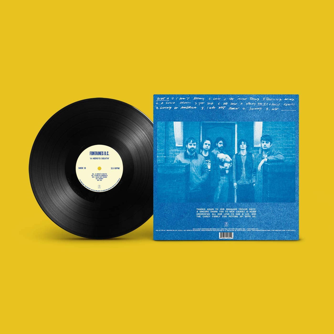 Hero'S Death (Printed Inner Sleeve)