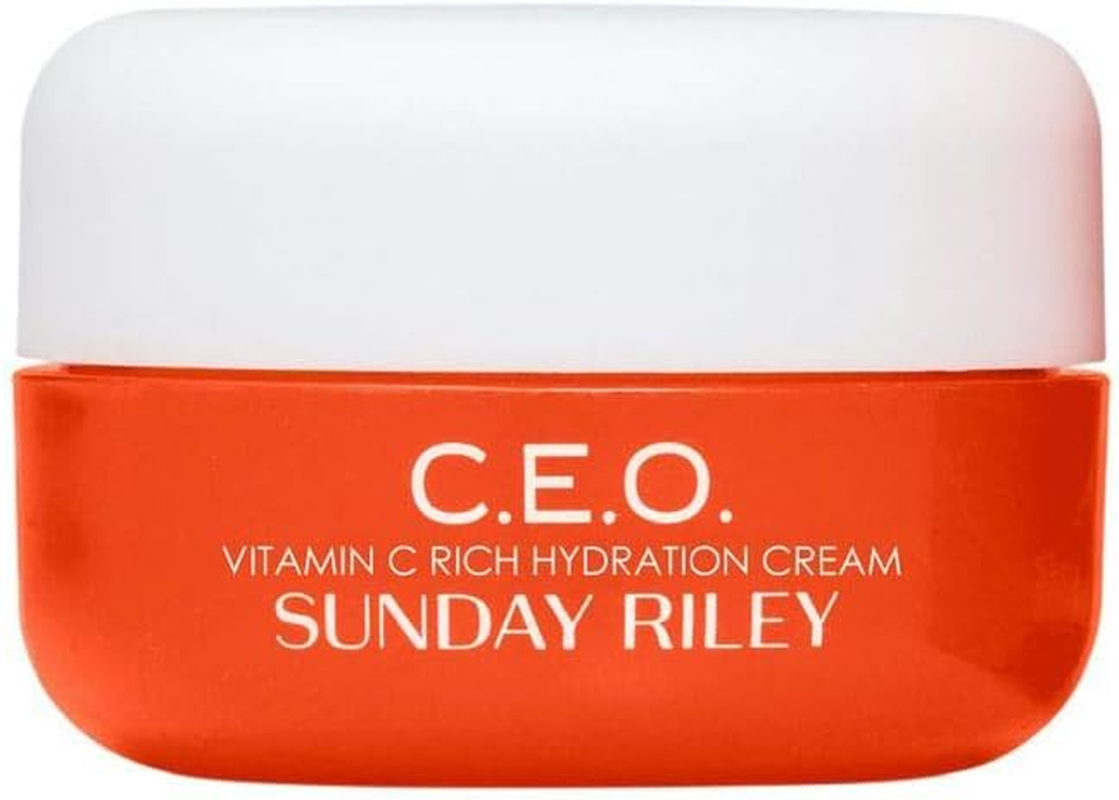 Sunday Riley C.E.O. Vitamin C Rich Hydration Cream Face Moisturizer image number 6