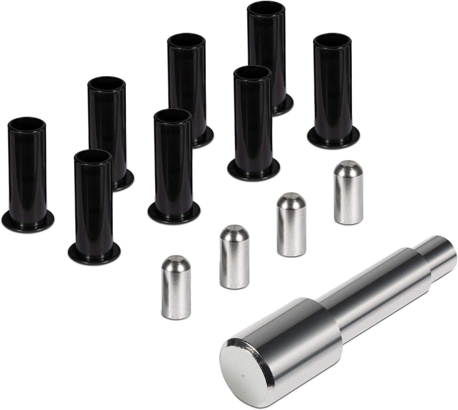 Door Bushing Removal Tool Hinge Liners for Jeep Wrangler JK JKU JL JLU Sports Sahara Freedom Rubicon Unlimited & Gladiator JT 2/4-Door 2007-2020 2021 (9 Pcs)