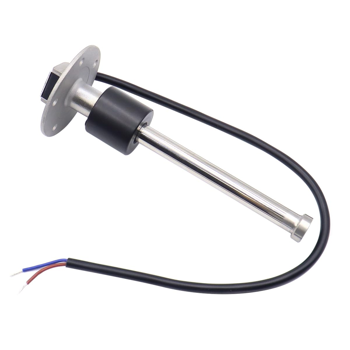 Sarini Fuel Level Sensor,Marine Boat Fuel Sender,Liquid Level Gauge,Liquid Level/Water/Fuel Tank Margin Sensor for Rv/Yacht/Forklift/Vehicle 0-190Ohm image number 1