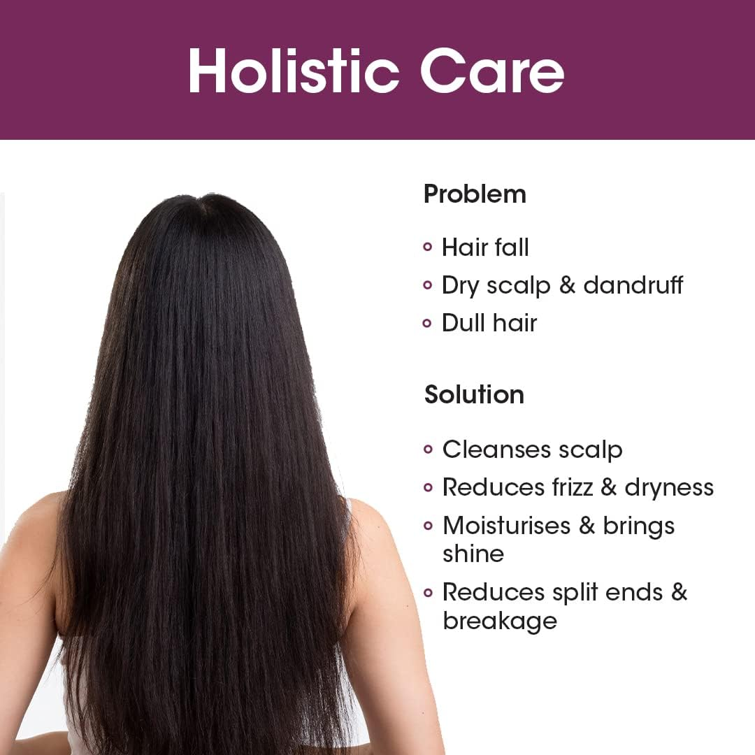 TAC - the Ayurveda Co. Onion Shampoo for Dry and Frizzy Hair with Red Onion Black Seed Oil for Women & Men, Sulphate and Paraben Free - 200Ml image number 3