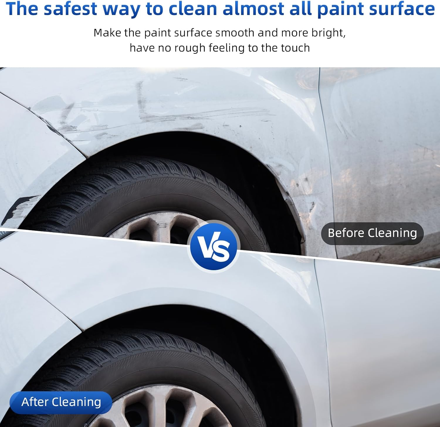 IPELY 4 Pack Car Clay Bar 100G Auto Detailing Magic Clay Bar Cleaner - Orange-Premium Grade image number 3