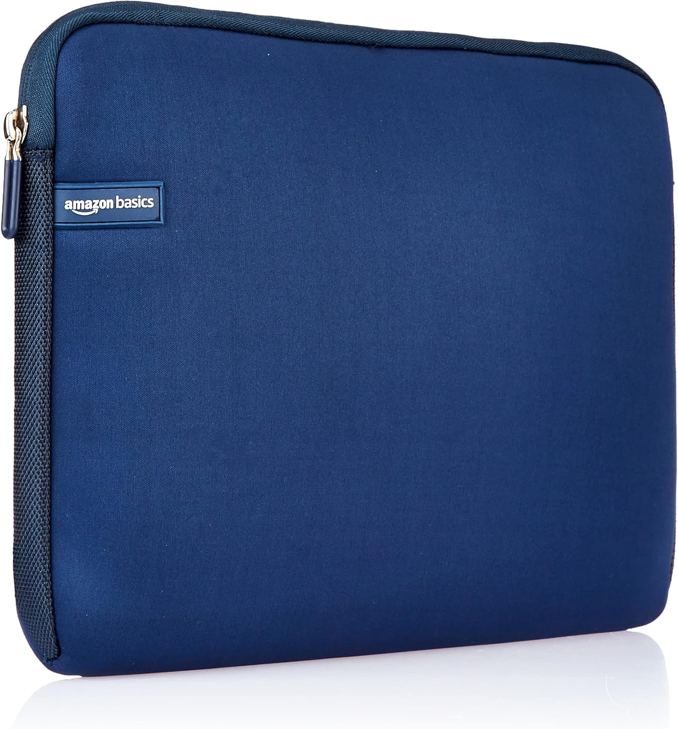 Amazon Basics 13.3-Inch Laptop Sleeve, Protective Case with Zipper - Navy Blue image number 2