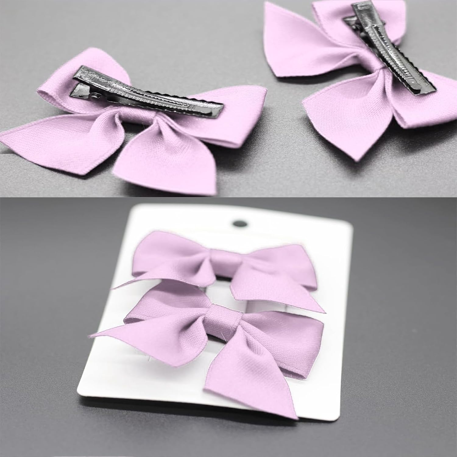 Bangbobi 2 Piece Hair Clips Set - Small Hair Clips with Non-Slip Alligator Clips Women for Christmas, Halloween, Carnival, Weddings and Birthdays