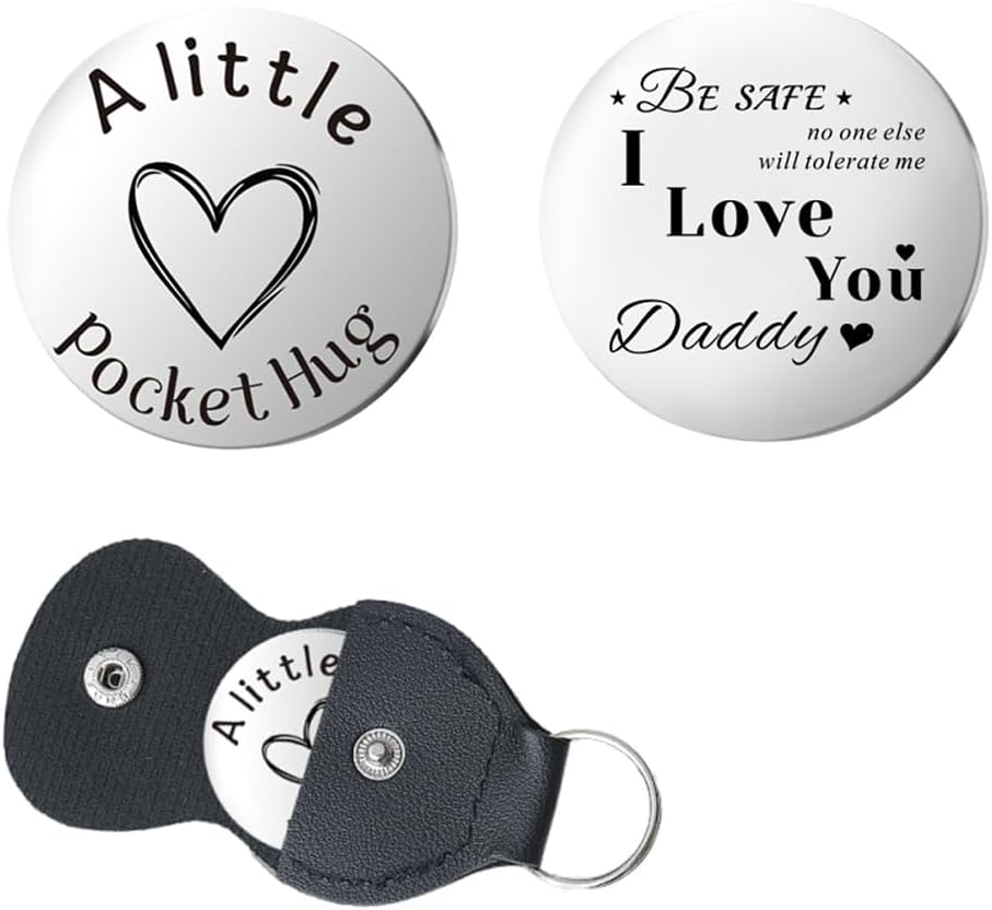 Aunt Mom Grandma Mothers Day Gifts for Women Wife Dad Grandpa Uncle Fathers Day Presents for Men Husband Pocket Token