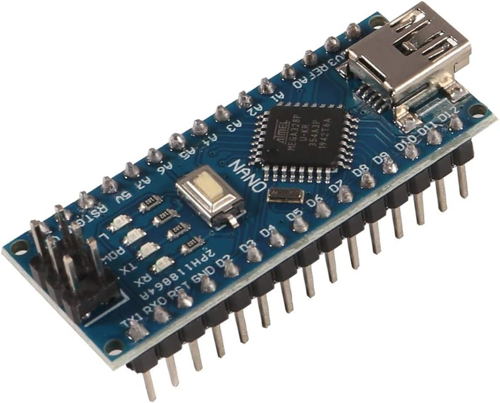 AITRIP 3Pcs for Arduino Mini Nano V3.0 Atmega328P 5V 16M Micro Controller Board Module with 3Pcs USB Cable Compatible with Arduino IDE image number 3