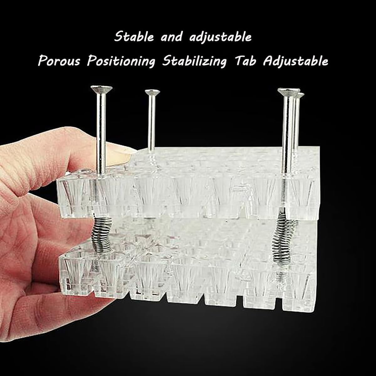 Stainless Steel Meat Skewer Machine, 49 Holes Kabob Maker Box BBQ Tool, with 100 Bamboo Sticks, Adjustable Height, Beef Mutton Meat Grill Machine, for Kitchen, Barbecue Shop, Picnic image number 4