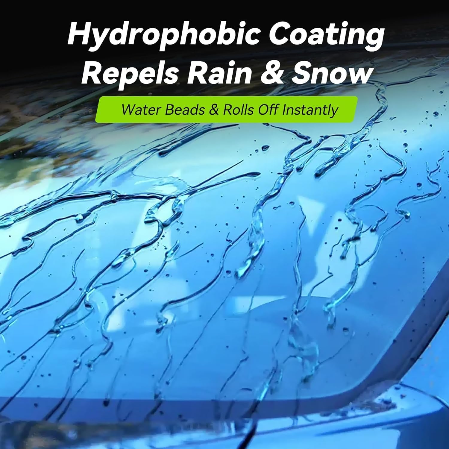 Automotive Oil Film Cleaning Brush for Car Windows, Clear Vision Glass Cleaner, Windshield Cleaner, Anti-Rain Fog Cleaning Glass Brush, Improves Clarity（2Pack） image number 2