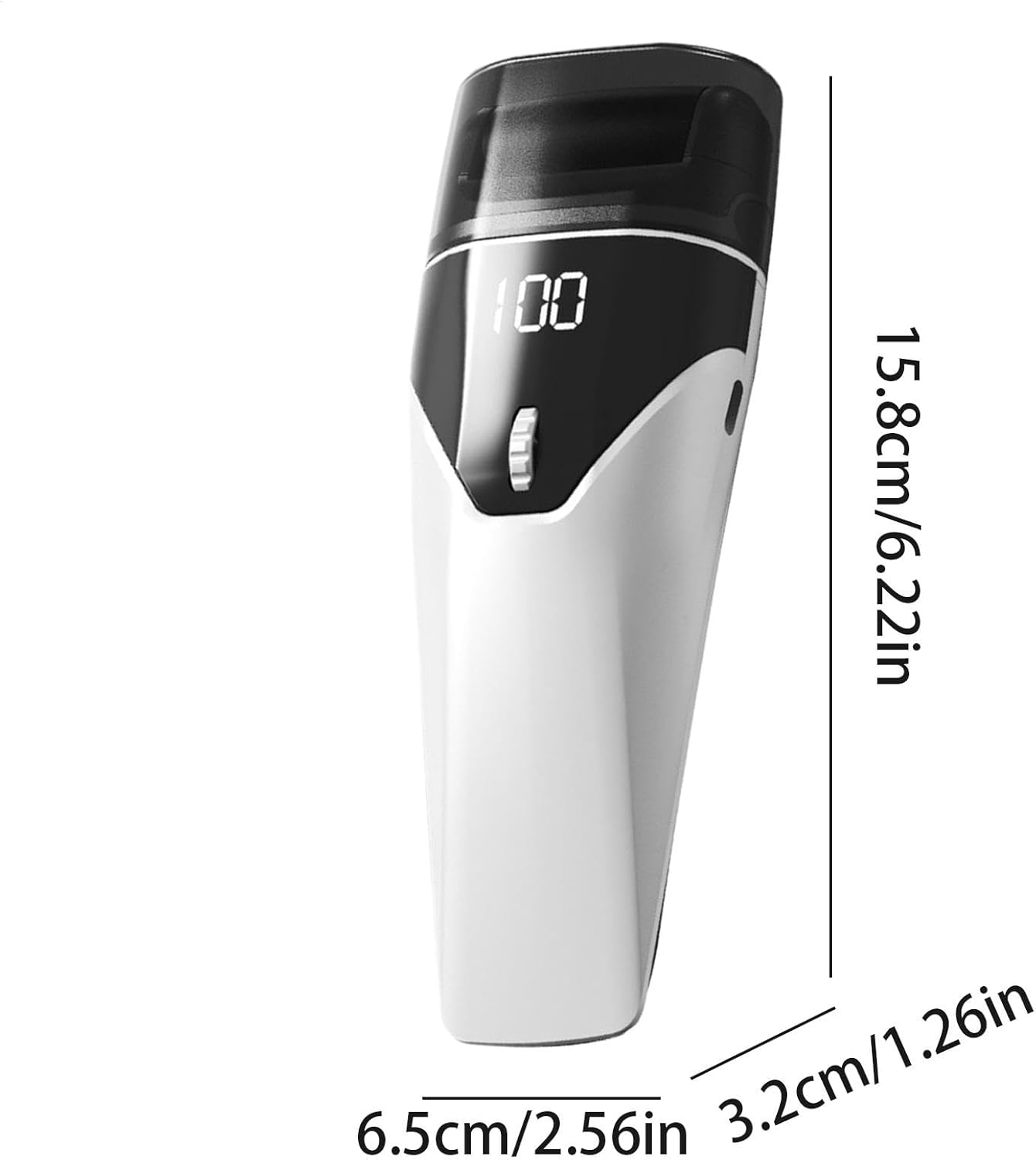 Weqizuerqi Foot File Adjustable | Rechargeable Foot Scrubber Rough Skin Remover,Auxiliary Light Design Men Women Automatic Pedicure Tool for Father, Mother, Wife image number 1