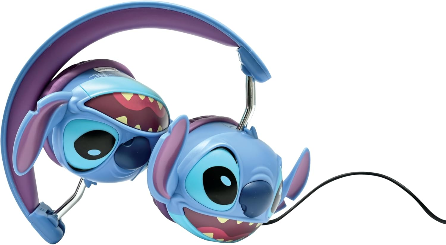 LEXIBOOK, Disney Stitch, Stitch 3D Wired Stereo Headphones, Foldable, Limited Sound Power, HP015DLXB image number 4