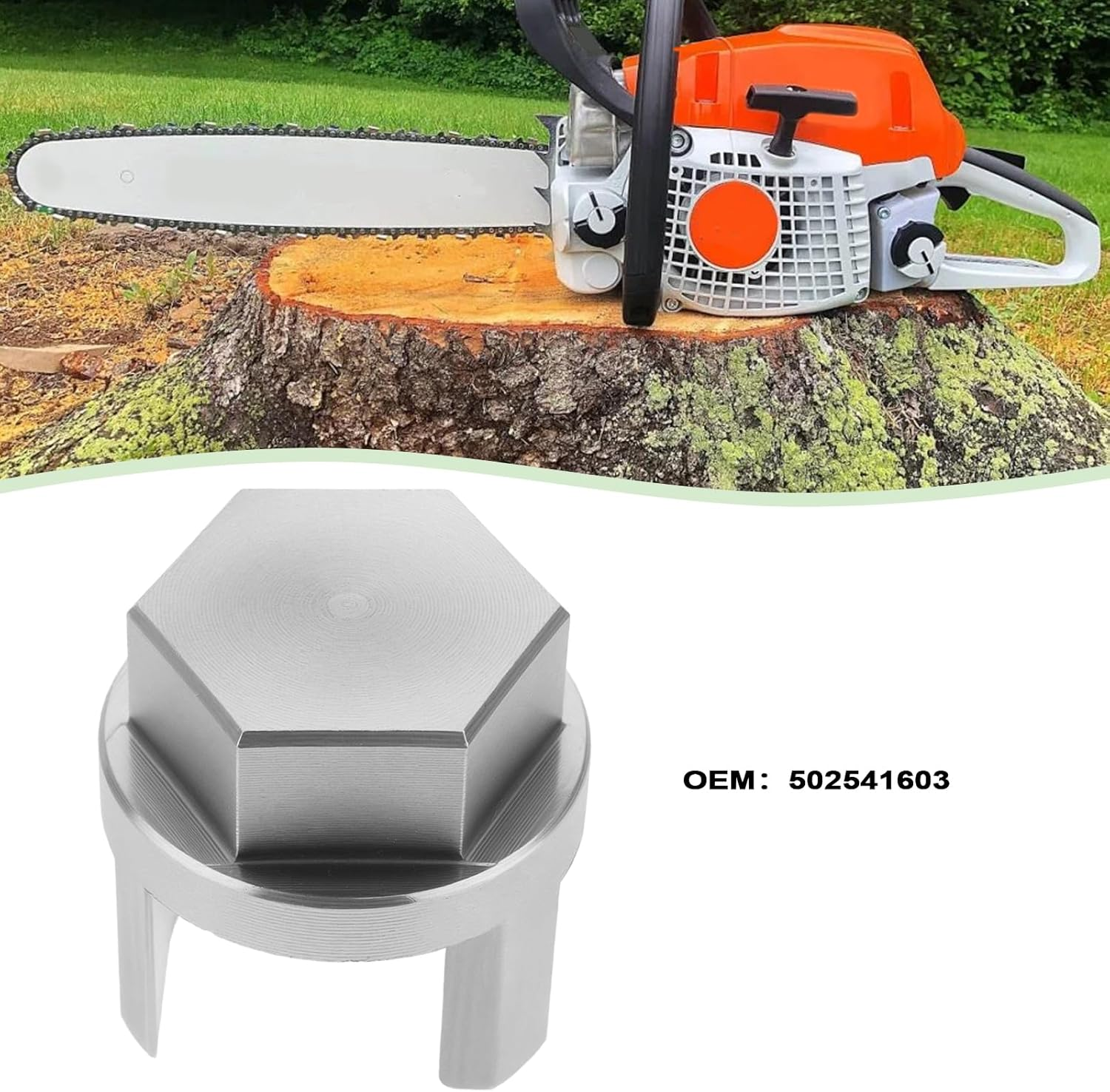 LT Easiyl 1Pc Chainsaw Clutch Removal Tool 502541603 Compatible with Husqvarna 340 345 350 440 445 450 455 460 Chain Saws image number 2