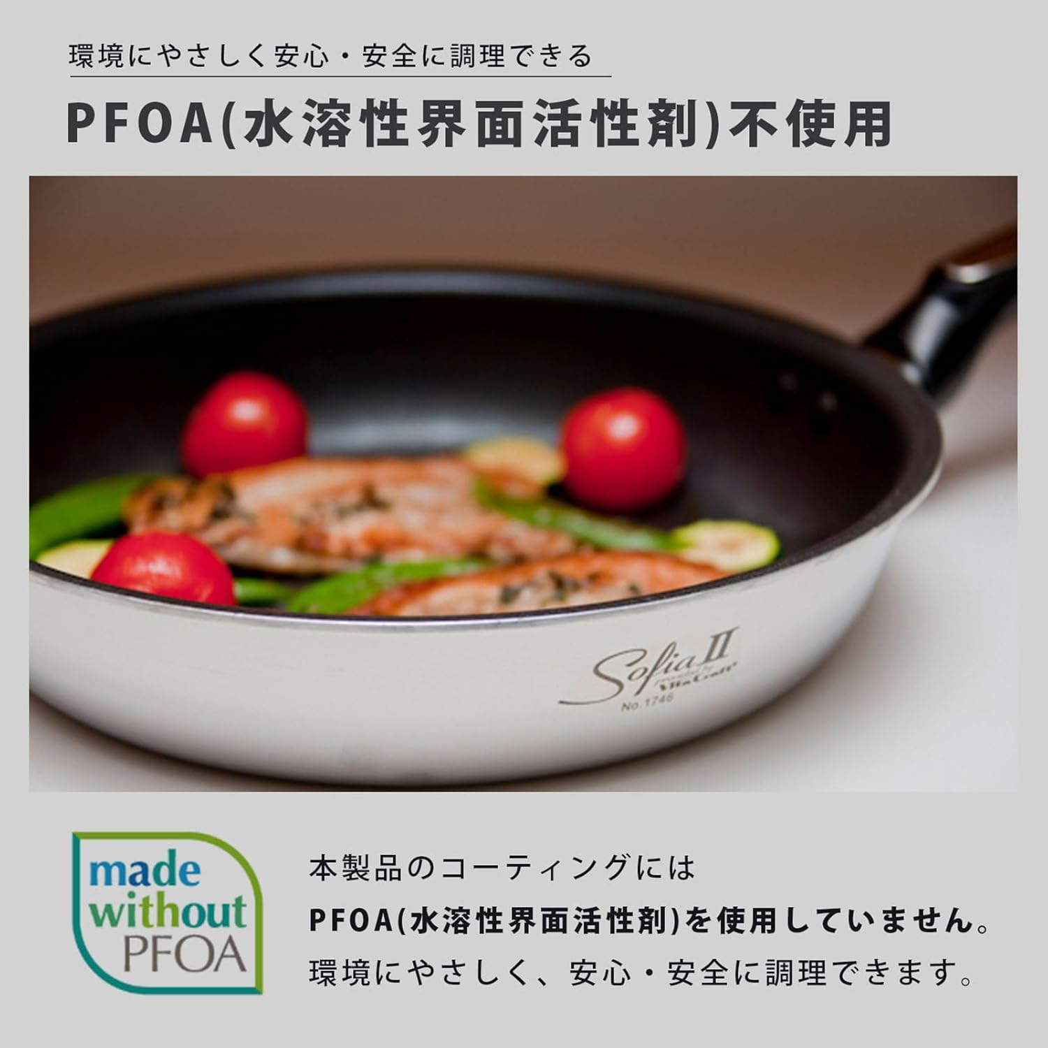 Bitakurafuto Fried Eggs Frying Pan Eggupan Sofia II 1780 image number 3