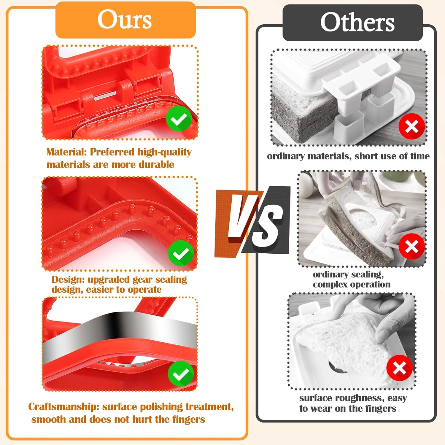 Sandwich Maker,2Pcs Sandwich Cutters for Kids Lunch,Crustless Breakfast Sandwich Cutter and Sealer Set Great for Children Boys Girls Lunchbox and Bento Box,Circle Square