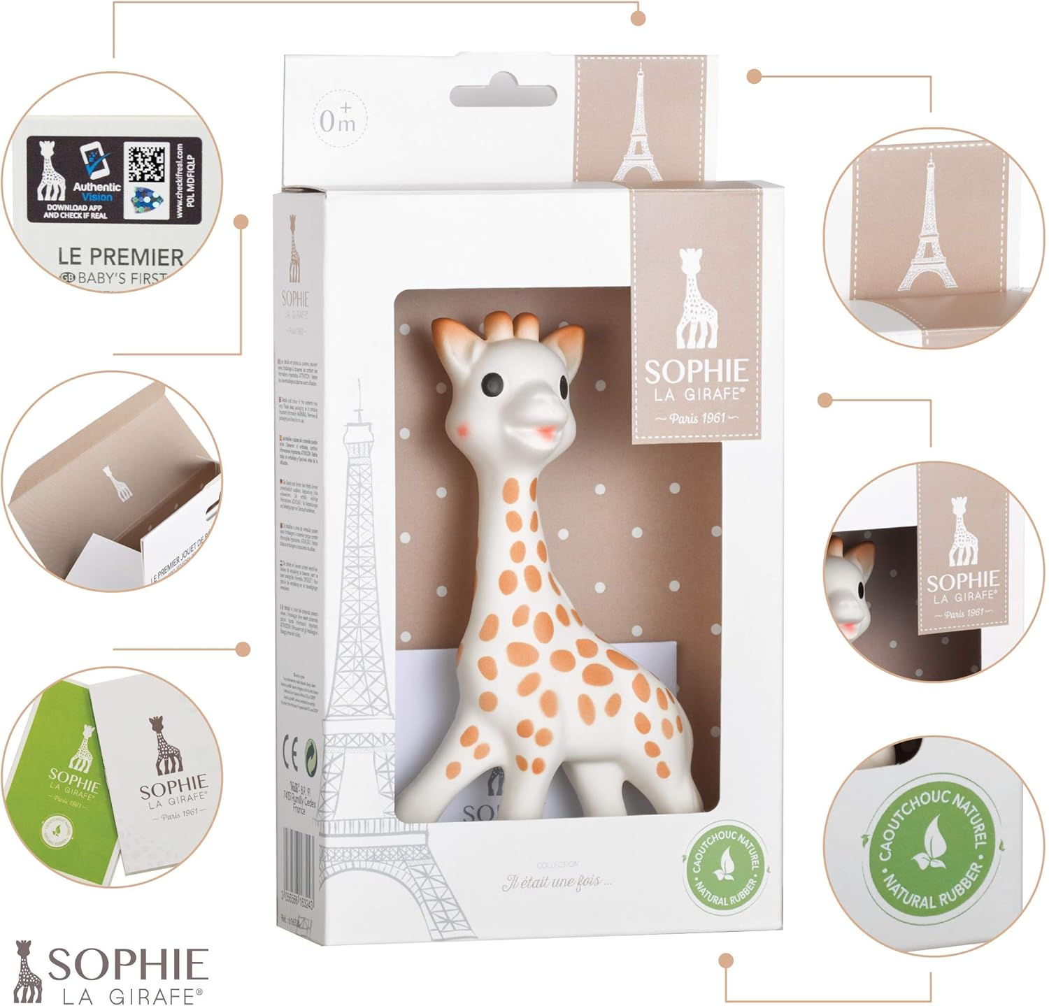 Sophie La Girafe the Giraffe Gift Box image number 3