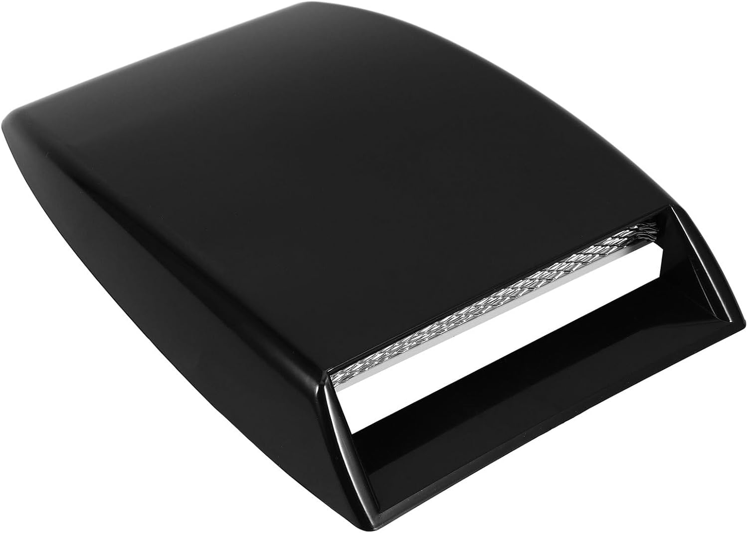 SOLUSTRE Car Hood Scoop Air Flow Intake Vent Cover Black Easy Adhesive Installation No Drilling Required Decorative Diy Accessory for Cars image number 4