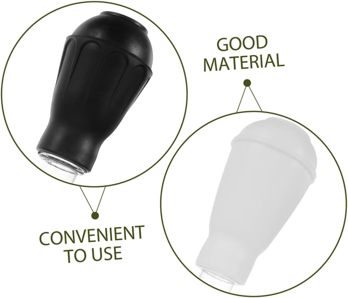 LOORGVEL 3Pcs Water Removal Tool for Planters Saucer Water Sucker Easy to Use Plant Tray Sucker Essential Gardening Tool image number 2