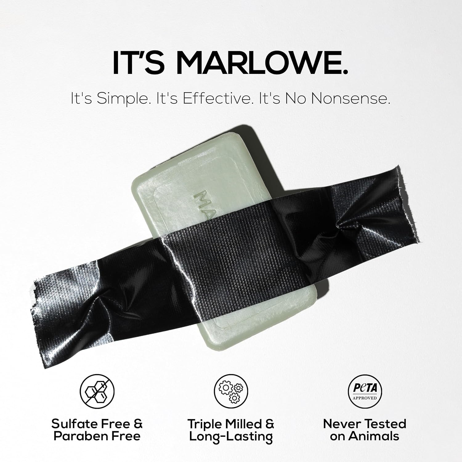 MARLOWE. No. 108 Polishing Soap Bar | Best Cleansing & Moisturizing Bar for Men (6-Pack) image number 5