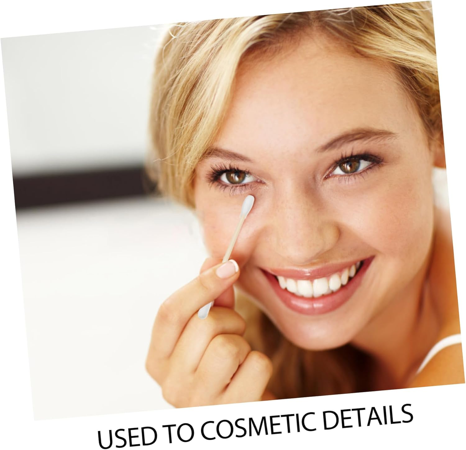 100Pcs Cotton Swabs Replacements Long Tips Multifunctional for Ear Cleaning Makeup Removal Safe Bamboo Material Compact for Go image number 5