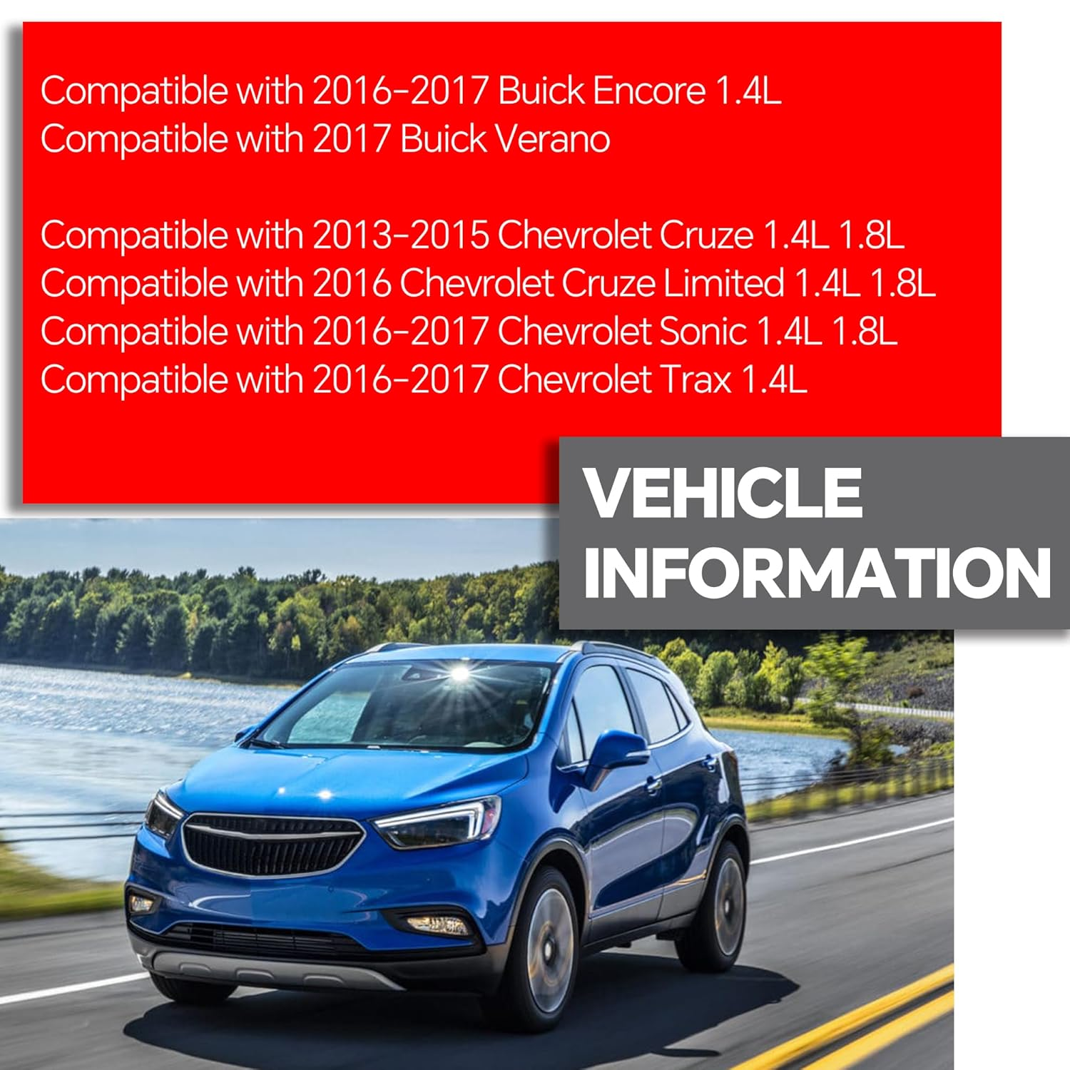 Advanex Mass Air Flow Sensor Meter MAF Compatible with Chevrolet Cruze 1.4L 1.6L 1.8L Sonic 1.4L 1.8L Trax 1.4L Cruze Limited 1.4L 1.8L & Buick Encore 1.4L Verano 2.0L 2.4L Replace OE 0280218419 Only