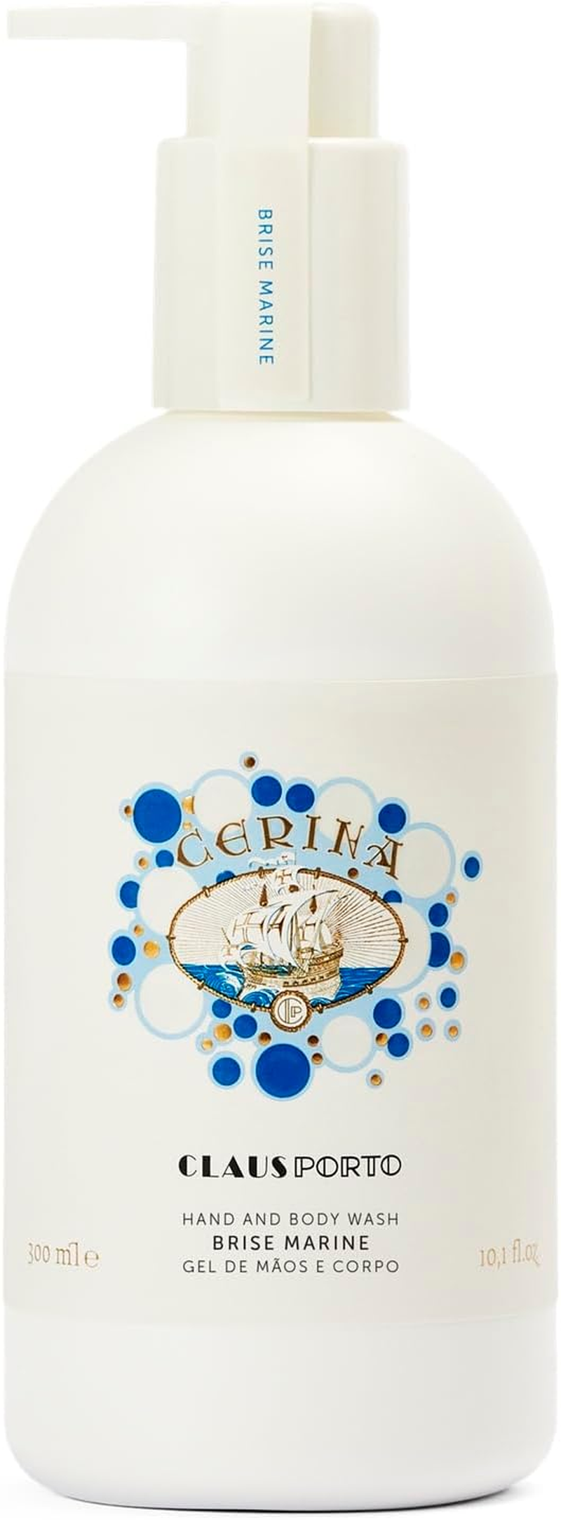 Claus Porto Cerina Liquid Soap, Brise Marine, 300Ml