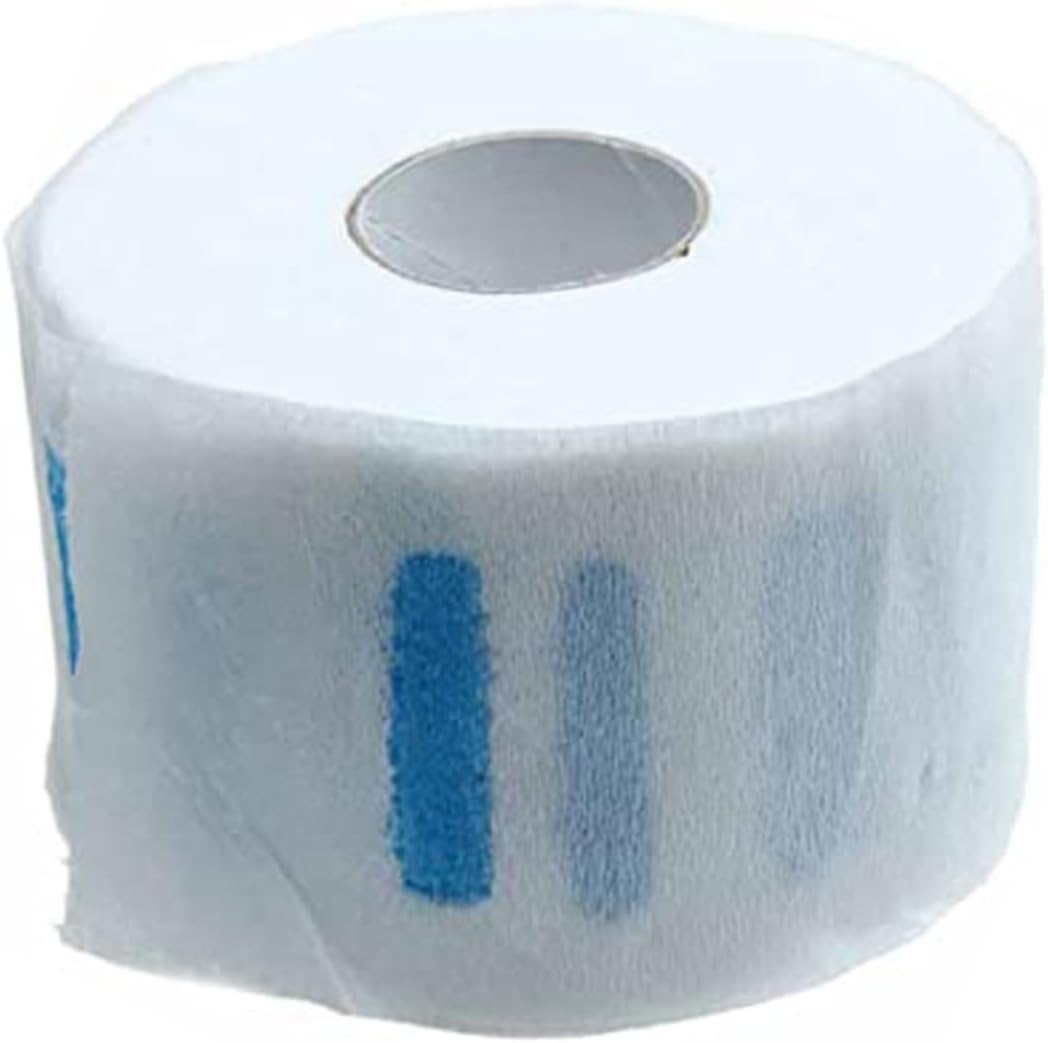 Salon Neck Paper, Disposable Neck Strips Disposable Hair Neck Protection Paper Broken Hair Preventing Salon Barber Paper, Disposable Stretch Choker Paper image number 5