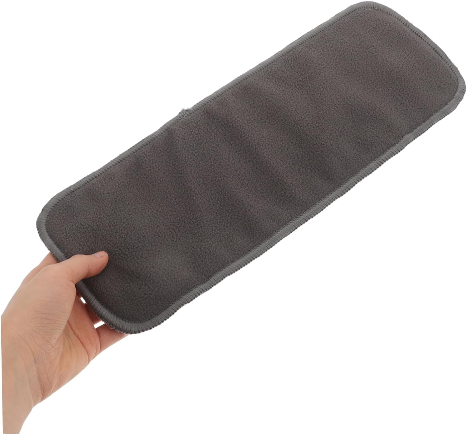 SECFOU 10Pcs Reusable Pee Pads Bamboo Diaper Boosters Nursing Pads Washable Liners for Newborn Diaper Changing image number 6