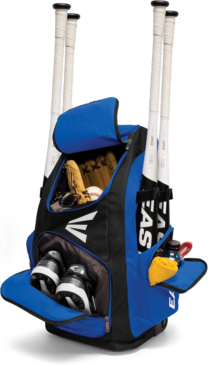 Easton | Traveler Stand-Up Wheeled Equipment Bag | Baseball & Softball | Multiple Colors image number 4