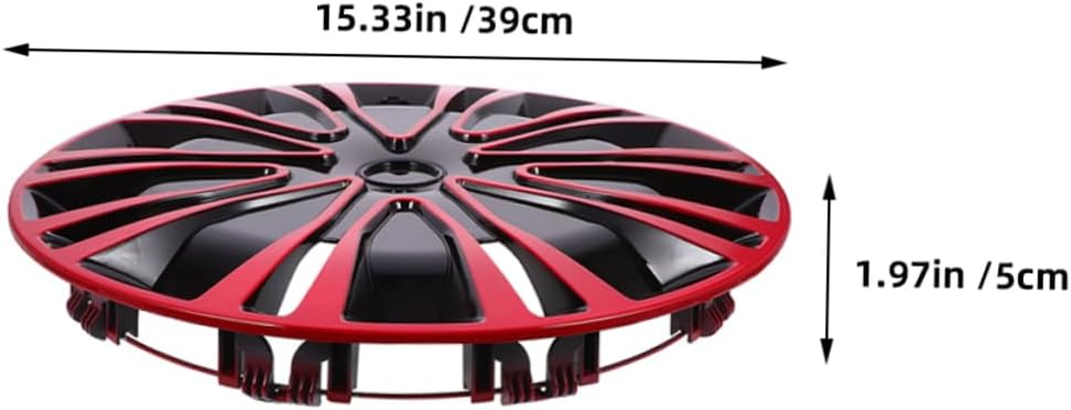 VINTORKY Wheel Rim Cover Decorative Cover for Car SUV Truck Fit Automotive Hubcaps Modern Sleek Design Easy Installation image number 5