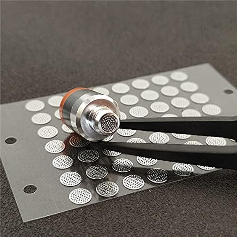 Earbuds Dust-Proof Steel Mesh with Glue Stainless In-Ear Earphones Replace Clean Net Filter Dust Headphones Shell Steel Mesh 3.7Mm 4.5Mm 4.8Mm 5.0Mm (10Pairs) (4.5Mm10 Pair) image number 4